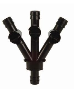 Ubbink 3-weg kraan 19mm