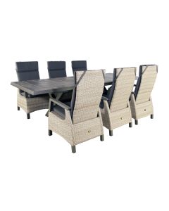Dining set East Haven Sunrise Beige
