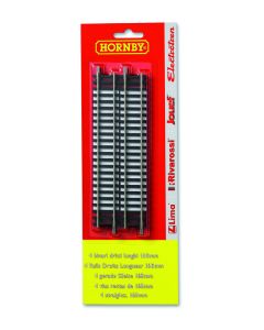 Hornby Rechte Schienen 4 Stück