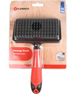 Flamingo Massageborstel Met Handvat Groot