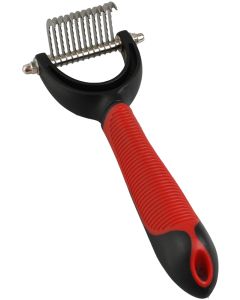 Flamingo Klittenhark Handvat Rond Blad S