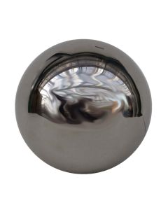 Rosenkugel Silber Edelstahl Ø 10 cm