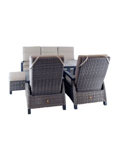 Loungeset New Haven Coffee Brown