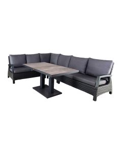 Dining hoekset West Haven Midnight Grey