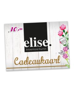 Elise Cadeaukaart 10 euro