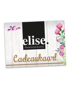 Elise Cadeaukaart 20 euro