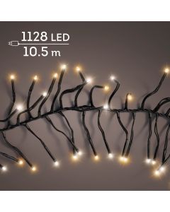 Cluster Lichterkette 1128 LEDs Warm Weiß & Klassisch Warm