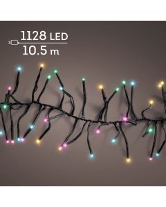 Cluster Lichterkette 1128 LEDs Sanftes Multifarbe