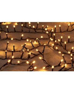 Efeu Beleuchtung 1500 LEDs Hell Gold