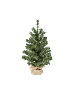 Imperial Minibaum grün Jute Fuß H: 45 cm
