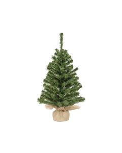 Imperial Minibaum grün Jute Fuß H: 75 cm