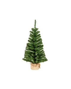 Imperial Minibaum grün Jute Fuß H: 90 cm