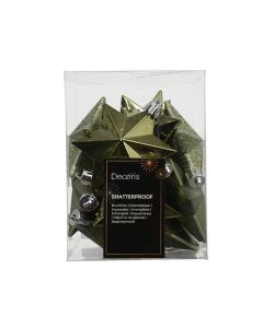 12 Unzerbrechliche Weihnachtssterne rosmarin