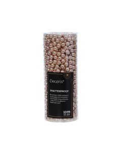 1 Perlen Girlande Ø 8 mm x 1000 cm erröten rosa