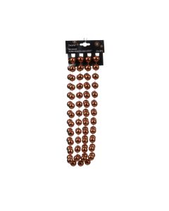 1 Perlen Girlande XXL 270 cm espresso