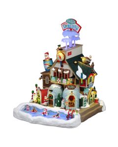 LEMAX Santa's Hot Springs Oasis