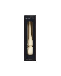 1 Glas Spitze matt 26 cm wollweiß