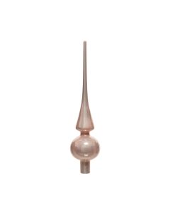 1 Glas Spitze glänzend 26 cm erröten rosa