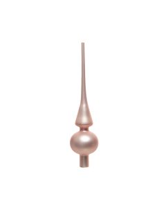 1 Glas Spitze matt 26 cm erröten rosa