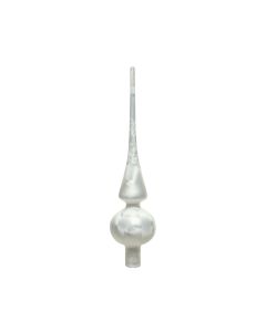 1 Glas Spitze matt 26 cm eislack