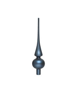 1 Glas Spitze matt 26 cm nachtblau