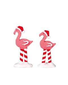 LEMAX Pink Flamingos