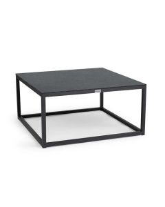 Tierra Outdoor Rio Couchtisch trespa graphite charcoal 80 x 80 cm