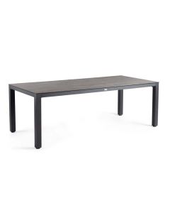 Tierra Outdoor Briga Dining Tisch trespa forest grey charcoal 240 x 100 cm