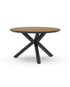 Tierra Outdoor Orbital Dining Tisch trespa bergamo charcoal Ø 120 cm