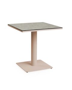Tierra Outdoor Granita Dining Tisch trespa ophira champagne 75 x 75 cm