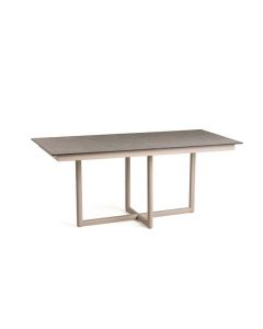 Tierra Outdoor Rivera Dining Tisch trespa ophira champagne 150 x 90 cm