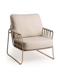 Tierra Outdoor Rivera Living-sessel champagne