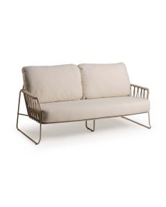Tierra Outdoor Rivera 2 Sitzer Living-sofa champagne