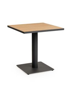 Tierra Outdoor Granita Dining Tisch trespa bergamo charcoal 75 x 75 cm