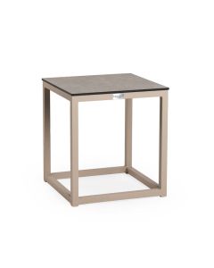 Tierra Outdoor Rio Couchtisch trespa ophira champagne 40 x 40 cm