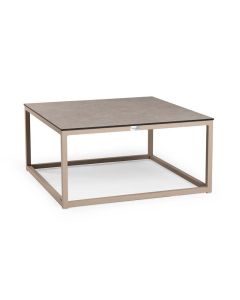 Tierra Outdoor Rio Couchtisch trespa ophira champagne 80 x 80 cm