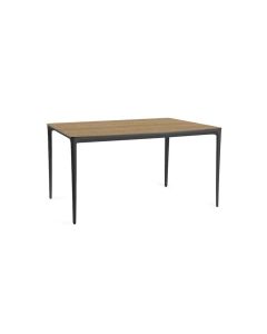 Tierra Outdoor Elegante Dining Tisch trespa bergamo charcoal 160 x 90 cm