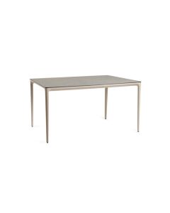 Tierra Outdoor Elegante Dining Tisch trespa ophira champagne 160 x 90 cm