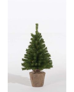 Sackleinen Tisch Weihnachtsbaum H: 45 cm