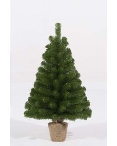 Sackleinen Tisch Weihnachtsbaum H: 60 cm