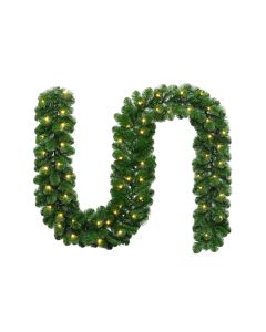 Girlande L: 270 x H 25 cm mit Warm-LED Colorado