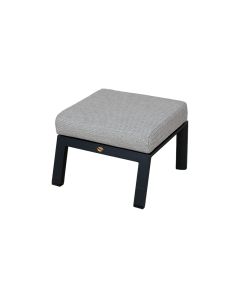 Evergreen voetenbank midnight grey