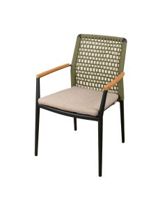 Masonville dining stoel midnight grey forest green