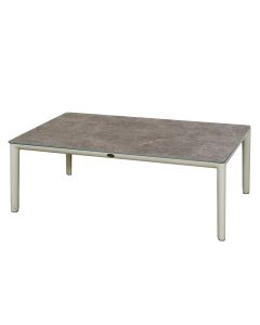 Keystone lounge tafel sunny crème 120 x 79 cm