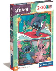Clementoni puzzel - Stitch en zijn vrienden